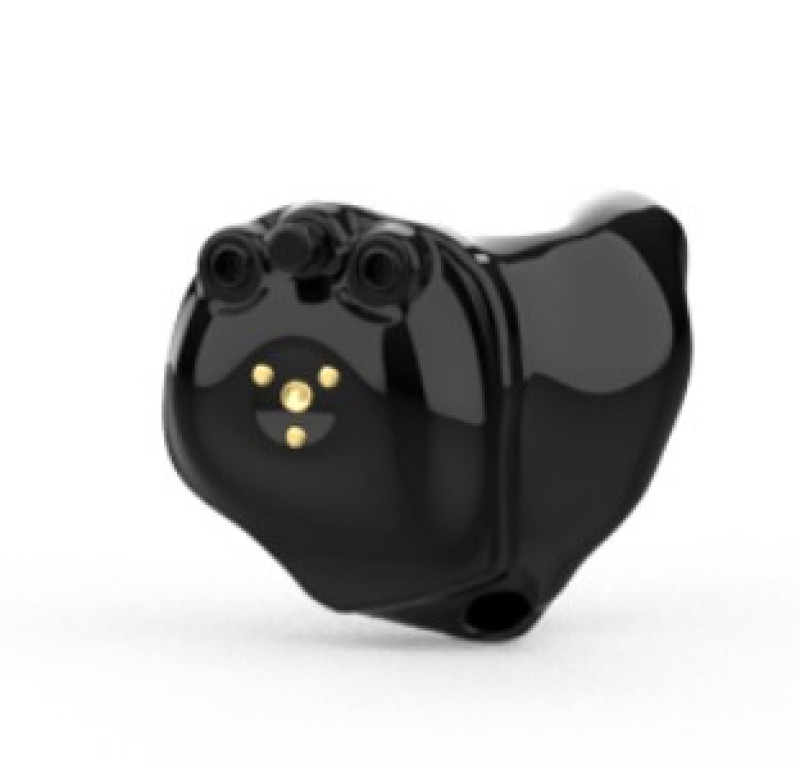 Rechargeable ITC In-The-Canal hearing aid with Bluetooth connectivity and long-lasting rechargeable battery technology.