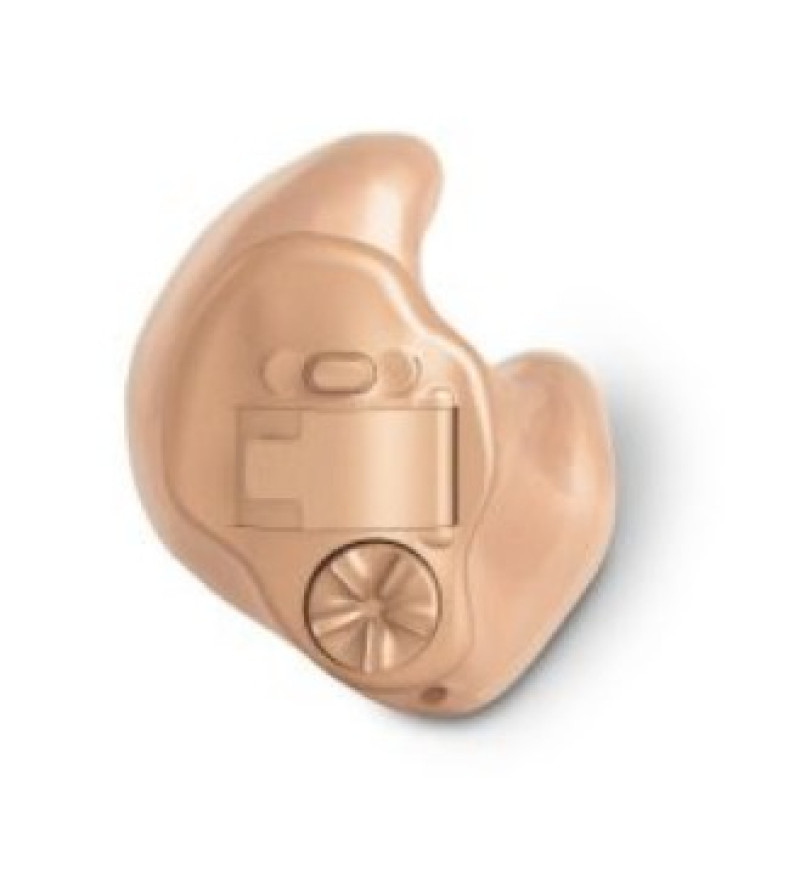 ITE in-the-ear hearing aid custom designed for comfortable all-day hearing support