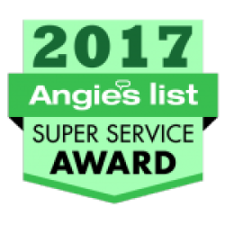 2017 Angie's list Super Service Award