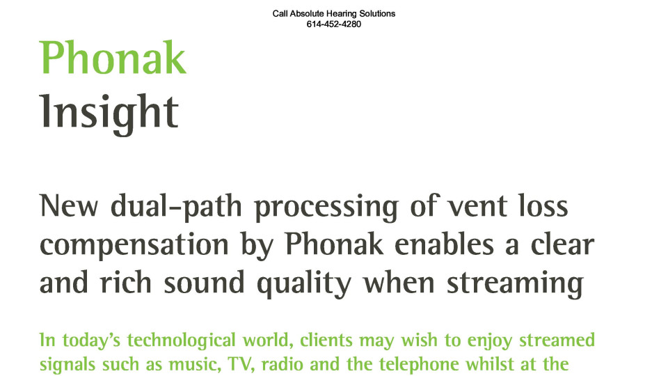 Phonak Marvel White Papers